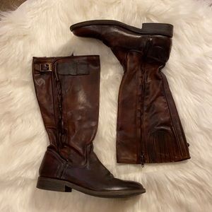 BED STU leather boots 6.5